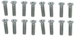 E11233 SCREW SET-SIDE LOUVER-16 PIECES-68-69