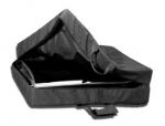 E12444 SUITCASE-T-TOP-BLACK CANVAS-68-82 TEMPORARILY UNAVAILABLE
