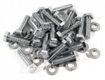 E15180 SCREW SET-ADAPTOR-FOR DIRECT BOLT KNOCK OFF WHEELS-WITH LOCK WASHERS-40 PIECES-63-66 -TEMPORARILY UNAVAILABLE