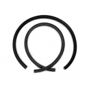 E18744 HOSE SET-HEATER-RIBBED STYLE-W/OUT GM LOGO-59-60 ALL-63-67 ALL-68-82 ALL EXC. A/C USA MADE