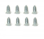 Click Here For Full Product Info E18949 SCREW KIT-DOOR-GLASS SEAL MOLDING-COUPE-8 PIECES-63-67