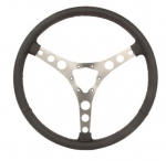 E21155 WHEEL-STEERING-15 INCH LEATHER WRAPPED-INCLUDES RIVETS -56-62 CURRENTLY UNAVAILABLE