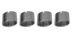E6682 EXHAUST TIPS-POLISHED STAINLESS STEEL-ROUND-SET OF 4-97-00 TEMPORARILY UNAVAILABLE